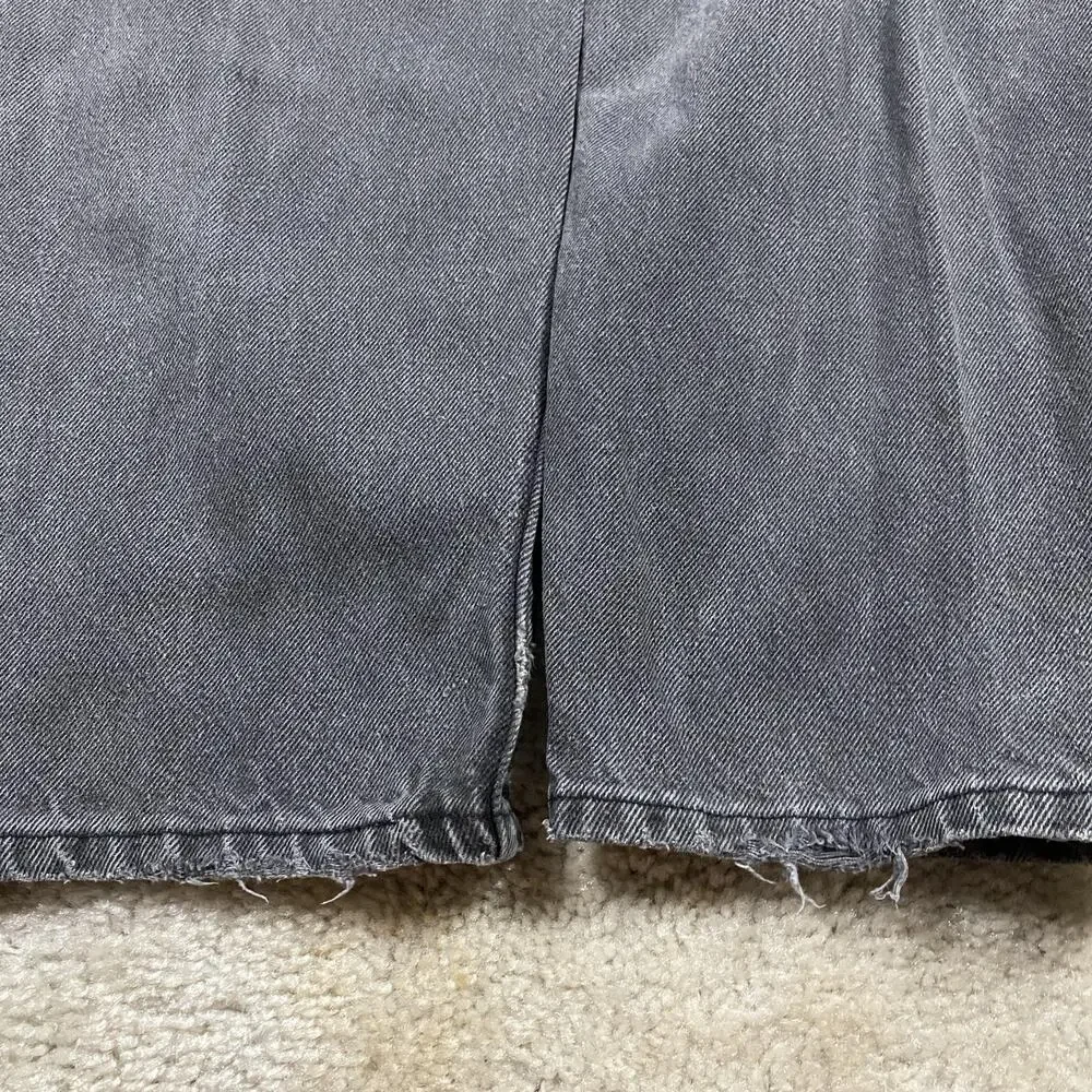 Vintage Levis 550 Jeans Mens 34x32* Gray Relaxed Fit Tapered Leg Denim USA 80s